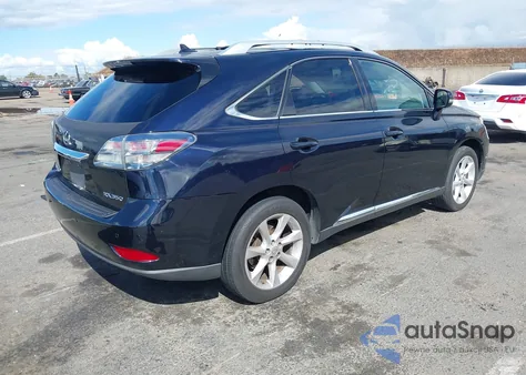2010 Lexus Rx 350 из США, поврежденный, VIN 2T2BK1BA8AC043339
